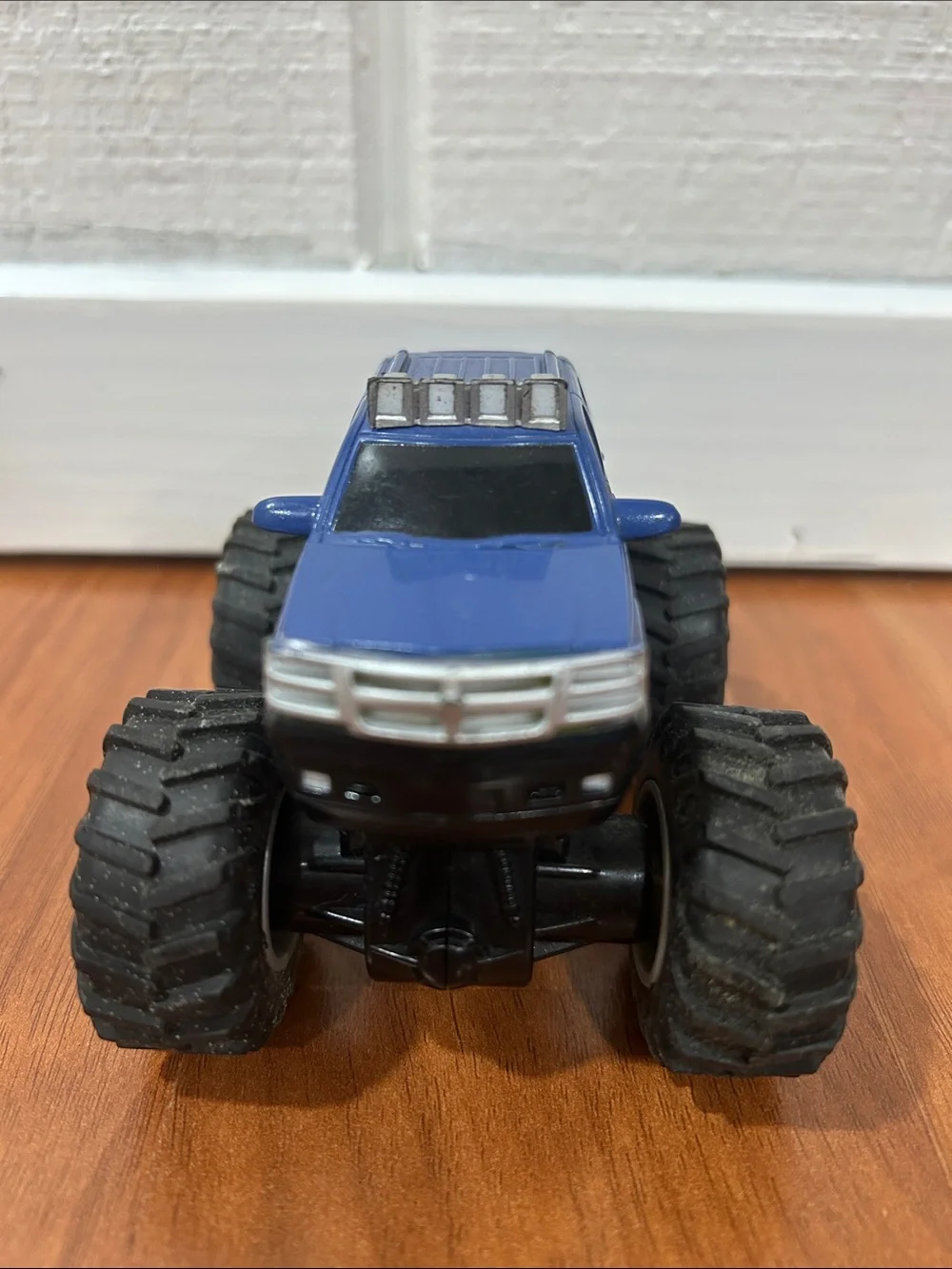 Blue Monster Truck Toy with Rugged Tires - Kids Vehicles